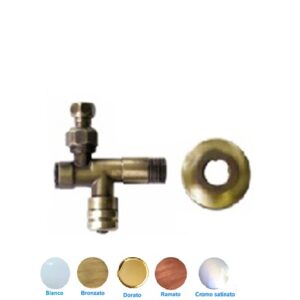 Rubinetto Filtro 1/2"X10 Bronzo  RF12X10V47