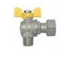 Rubinetto Gas Sq. 1/2"Mx3/4"F  Rgsmfdg