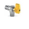 Rubinetto Squadra Gas. 1/2" MM