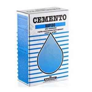 Scatola Cemento Rapido Bianco Da 1 Kg.