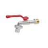Rubinetto Sfera Leva Rossa D. 1/2"  Rs12
