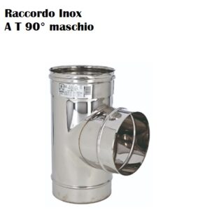 Raccordo A T 90°   Inox D. 150  RT90150