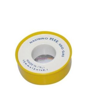 Rotolo Teflon P.T.F.E. Uso Gas Piccolo 12X15X0,10  RTGASD02