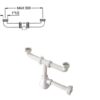 Sifone Moplen 2 V. 11/2" Magnum Tutto 11/2"  S2V11\2M