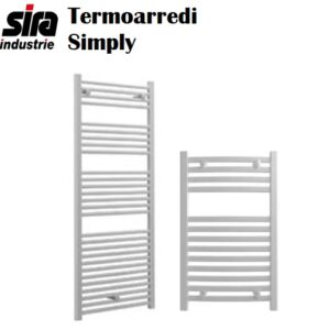 Scaldasalviette 55X140 Int. 50 Bianco  S55X140B