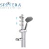 Saliscendi 3 Getti Alisso  Completo Asta Regolabile  SL5Y467T5CR
