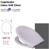 Copriwater Sedile Wc Soft Close Termoindurente.