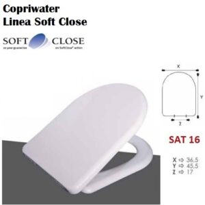 Sedile  Soft Close Sat 16  X5 Articolo In Promo Sat16