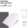 Copriwater Sedile Wc Soft Close Termoindurente.