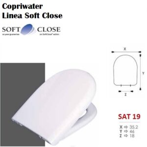 Sedile Soft Close Sat 19  SAT19