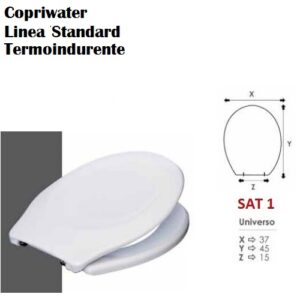 Sat 1 Copriwater  Mod. Europa  X5 Articolo In Promo Sat1E