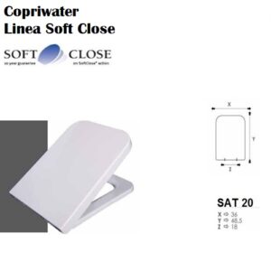 Sedile Soft Close Sat 20  X5 Articolo In Promo Sat20
