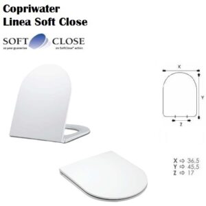 Sedile  Soft Close Sat27 
Linea Slim  X5 Articolo In Promo Sat27