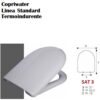 Copriwater Sedile Wc Termoindurente. Sat3 Promo 5 Pz