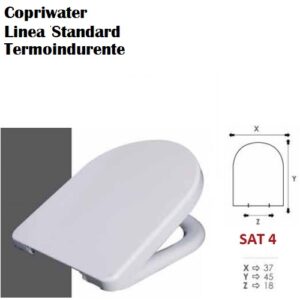 Sat 4 Copriwater Termoindurente  SAT4