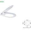Copriwater Sedile Wc Soft Close Termoindurente.
