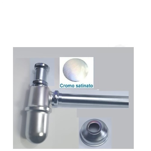 Sifone A Bottiglia 1" Satinato Sb145