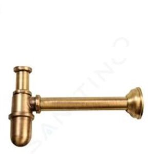 Sifone Bottiglia 1" Bronzo  Sb147