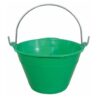 Secchio Edilizia Super Extra In Peld Con Manico E Occhielli In Ferro Zincato Caldarella. Verde