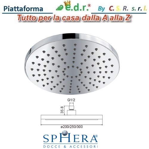 Soffione Tondo 30X30 Chelsea Sd3930
