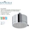 Soffione Luna 5 Funzioni  Sd4031