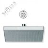 Soffione Bristol Quadro  Sd4902Cr
