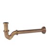 Sifone A Esse Completo. 11/4" Bronzato
