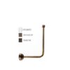Squadretta Completa Con Rosone D.12 150X250 Rame  Srrcnd1265