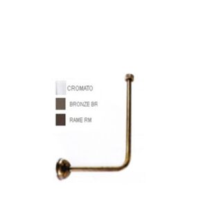 Squadretta Completa Con Rosone D.12 150X250 Rame  SRRCND1265