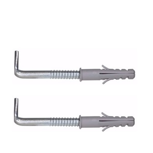 Supporto Scaldabagno con tassello. 10X75 Tassello Ø 12
