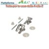 Supporto Sedile Pesante Universale Cromato