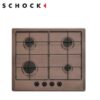 Piano Cottura 60 4 Fuochi Schock Rame  Sts64Rm