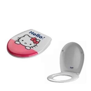 Sedile Wc Hello Kitty Universale Cerniera In Nylon Regolabile x20 Articolo In Promo   Swchkh2501101