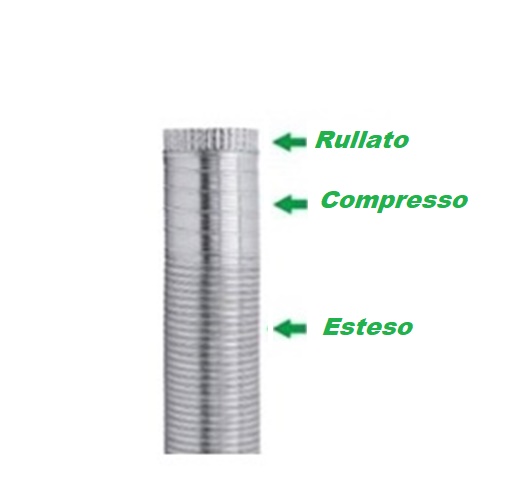 Tubo Alluminio Mt 3 Estensibile 150