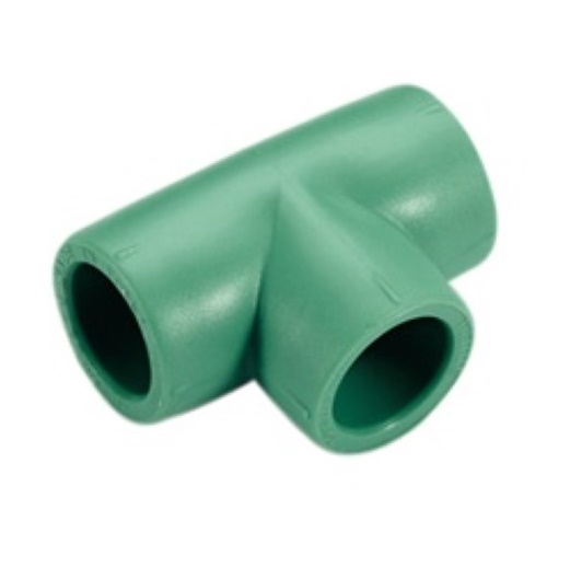 Tee Polipropilene Ppr tre lati. 50 mm