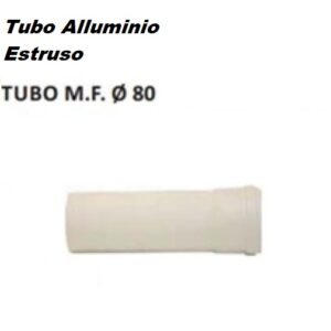 Tubo Alluminio  Estruso 80X0,5 Mt B.  TAE85B
