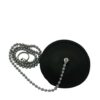 Tappo Gomma Nera+Catena Mm47Zx  Tcnr47