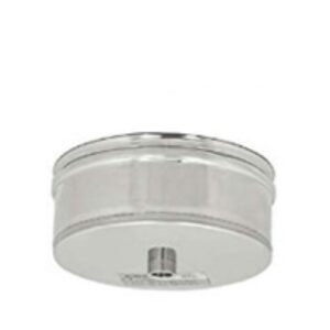 Tappo Con Scarico E/O Cieco  Inox D. 130  TCS130