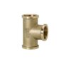 Raccordo Tre Vie Tee Ottone Giallo. 3/8"