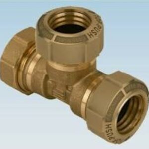 Tee Tre Lati Politilene Anello In Ottone  D. 50X50X50