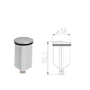 Tappo Piletta Norton 11/4" Pvc  TPN114