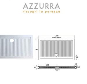 Piatto Doccia Ferdy R.120X70  TYR2