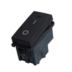 INTERRUTTORE NERO 2P 16A