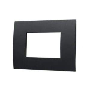 PLACCA PLASTICA 3P NERO