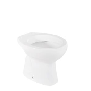 Vaso Civita Scarico Terra 360X475X400 Mm In Ceramica Bianco Lucido  Articolo In Promo Vstpb