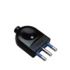 Spina Dritta 2Pt 16A 250 V Nera  Xsl1003N