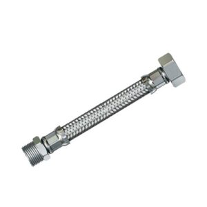 Flessibile inox Ø 1/2" MF.