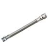 Flessibile inox  1/2" Maschio Uscita Ø 10 Bicono.