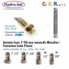 Flessibile Inox 3/8" MF.