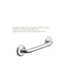 Maniglione Lineare Acciaio Inox.